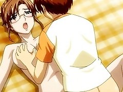 Two sexy anime girls fucked in turns